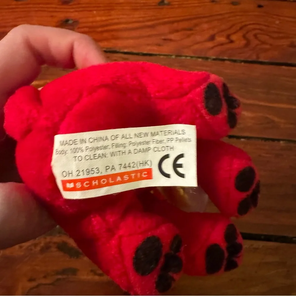 Clifford the Big Red Dog Plush 4” Scholastic
